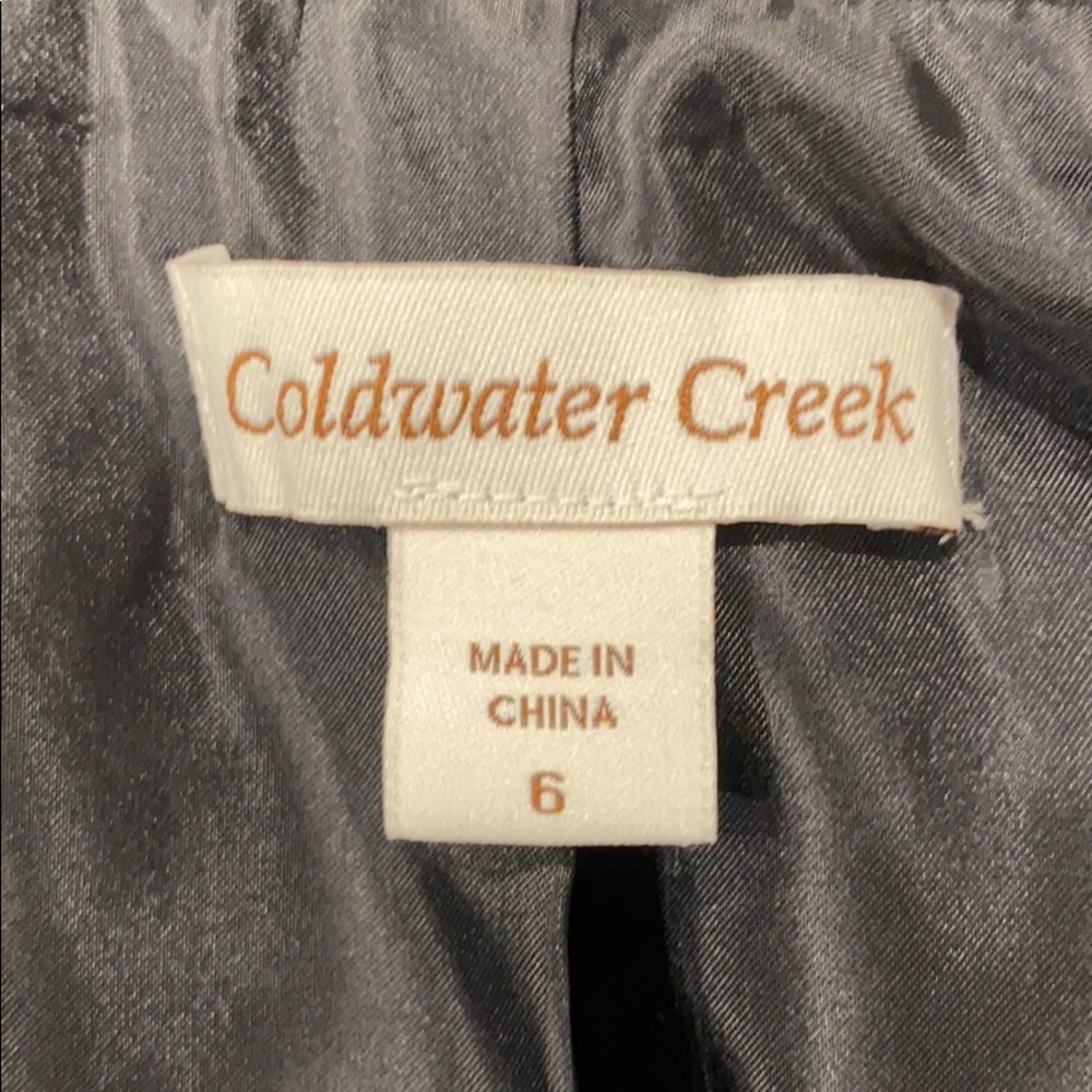 CLEARANCE Coldwater Creek Paisley Blazer - Picture 4 of 4